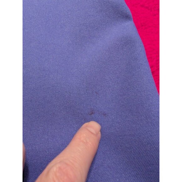 Vintage Levi's Bend Over Trousers Size 18 Periwinkle Blue Trevira USA - Picture 5 of 9